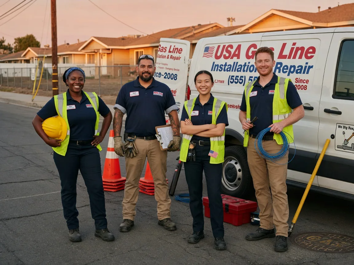 Gas Line Installation company in Newark, CA